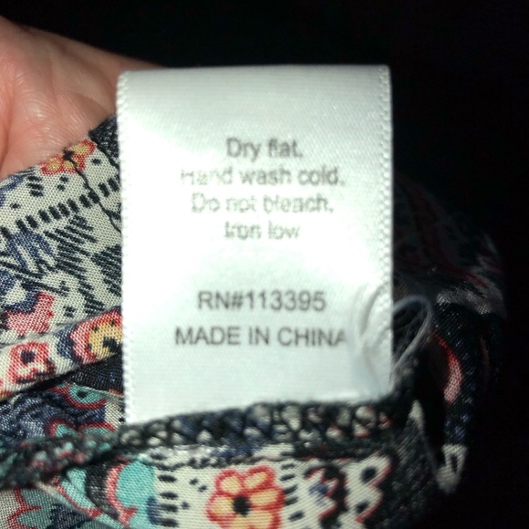 Boho Style Tunic/Blouse By En‎ Creme - Picture 5 of 5